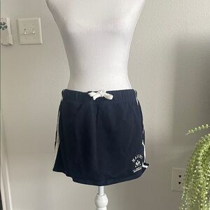 Miss Selfridge Sporty Mini Skirt – Navy | Athleisure Style